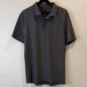 lululemon athletica Men's Charcoal Gray Polo